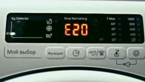 Cosa fare se si verifica l'errore E20 nelle lavatrici Electrolux? Panoramica + Video